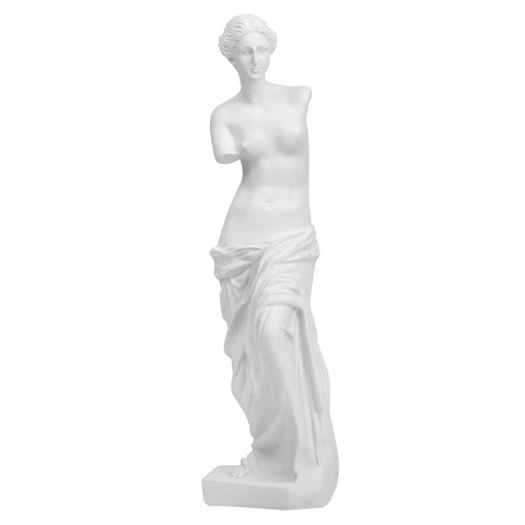 Norrclp 11in Greek Statue of David, Classic Roman Bust Greek Mythology Sculpture for Home Decor