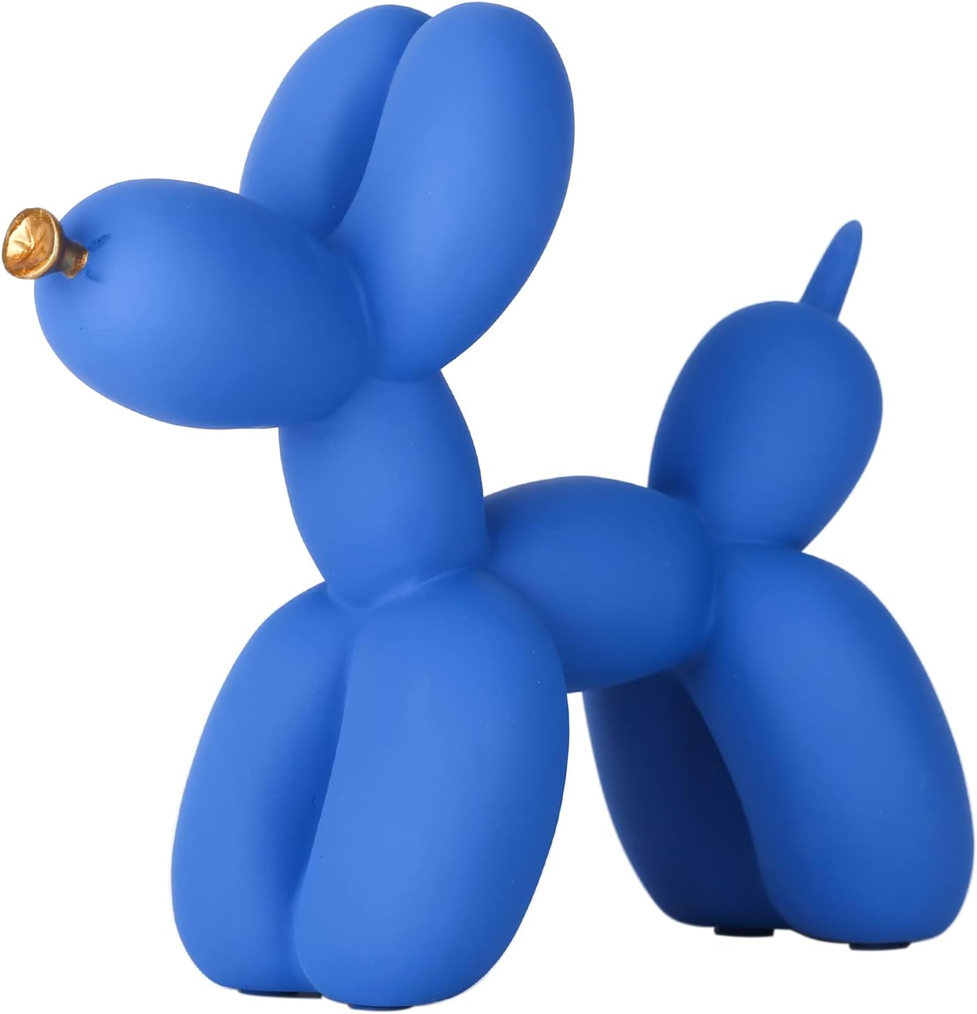 Creative Balloon Dog Sculpture Modern Home Decoration Trendy Animal Art Ornaments Collection Figurine Bedroom Living Room Office Desktop Resin Decors