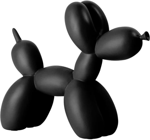 Creative Balloon Dog Sculpture Modern Home Decoration Trendy Animal Art Ornaments Collection Figurine Bedroom Living Room Office Desktop Resin Decors