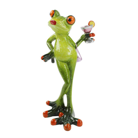 Frog Figurines Statue Cute Funny Frog Sculpture Love Gifts for Home Desk Decoration 6061