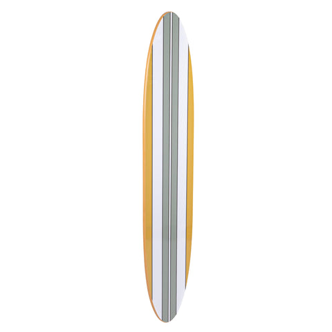 Creative Co-Op Surfboard Style Wood Wall Decor