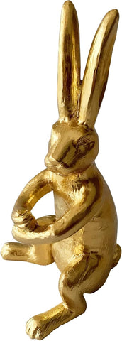 Golden Dog Statue, Animal Figurine Home Decor, Dog Sculpture for Home Office Desktop Bookshelf