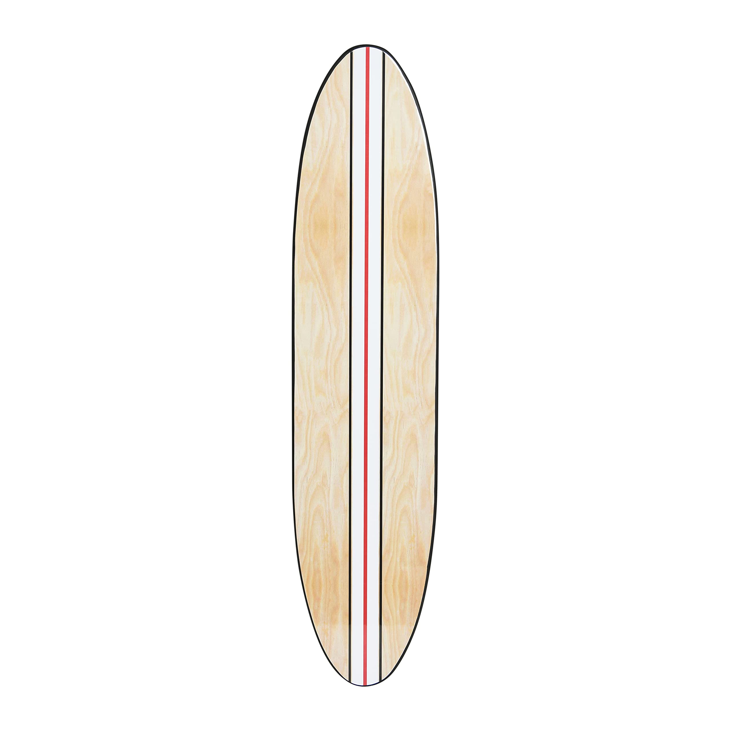 Creative Co-Op Surfboard Style Wood Wall Decor