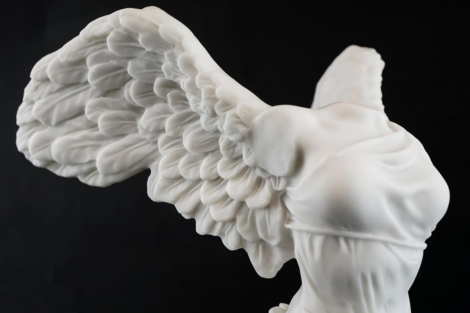 Top Collection 11-Inch Winged Victory of Samothrace Statue. Goddess Nike Sculpture from the Louvre. Premium Cold Cast Marble. Museum-Grade Masterpiece Replica.