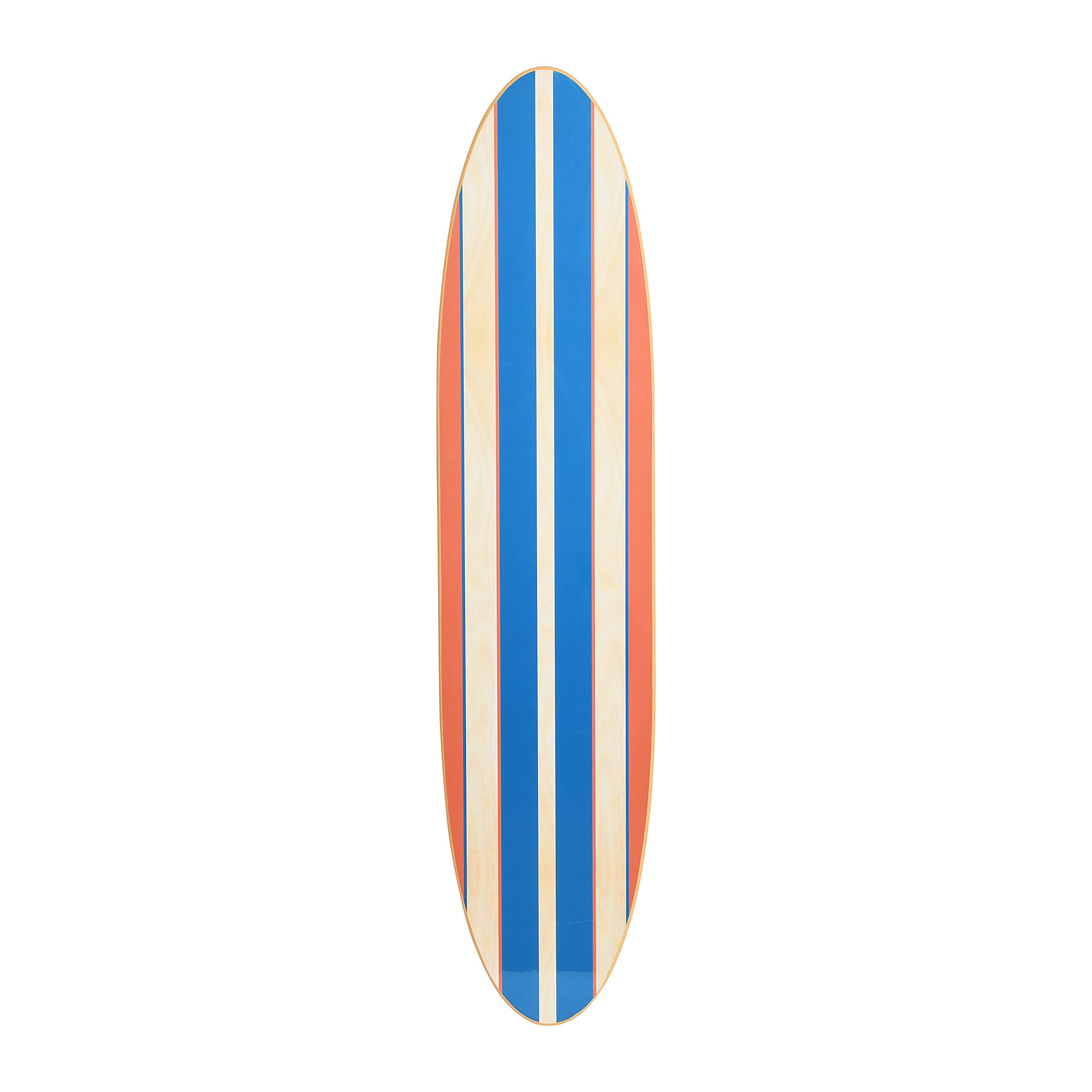 Creative Co-Op Surfboard Style Wood Wall Decor