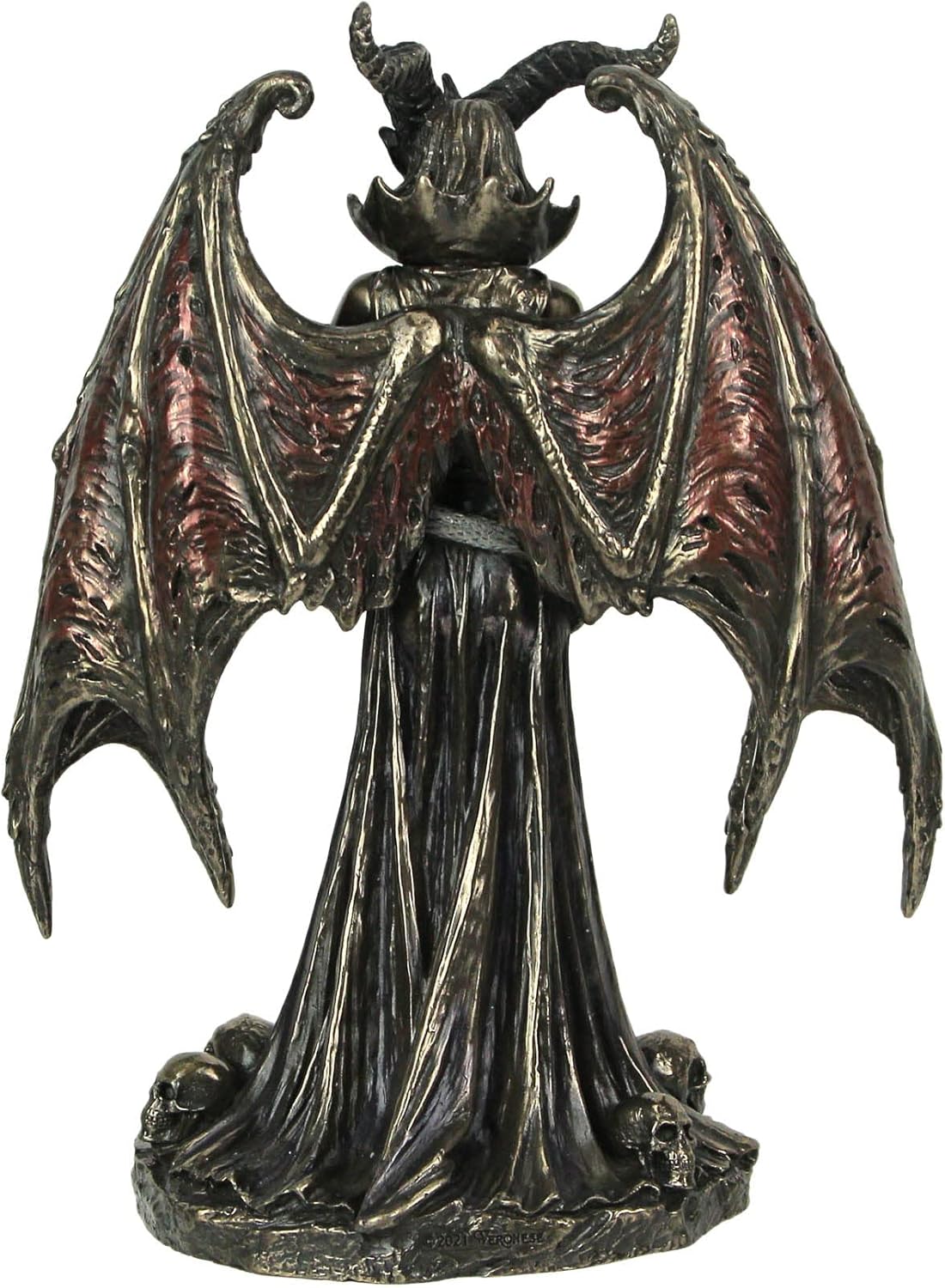 Veronese Design 9" Tall Lilith The First Woman Cold Cast Resin Antique Bronze Finish Fantasy Gift Statue