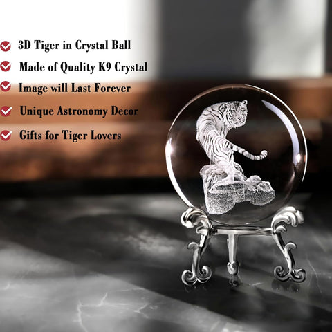 3D Cat Themed Gifts for Women Decor for Cat Lovers Cat Mom Crystal Ball Cat Related Sympathy Figurines Presents Cat Decorative Globe Decor with Stand