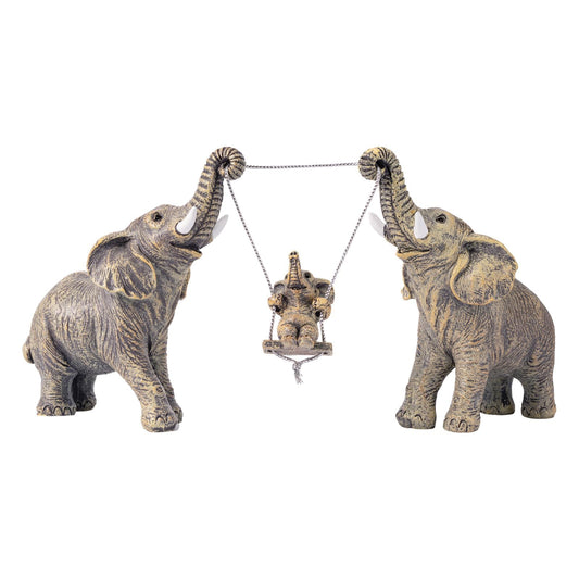 Elephant Statue For Home Decor.Elephant Gifts For Women,Mom.Elephant Decor For Living Room,Office,Shelf Decorations.Elephant Figurines Bring Good Luck,Love.Elephant Table Centerpiece Ornaments. 1600