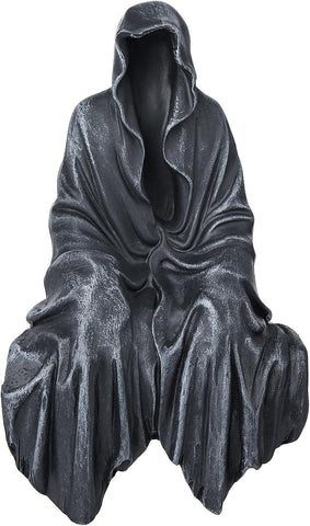 Resin Tabletop Gothic Decor Sitting Statue, Resin Statue Gothic Decor, Fits On Sturdy Shelf and Has A Cool Mystic Look 5.1 Inch