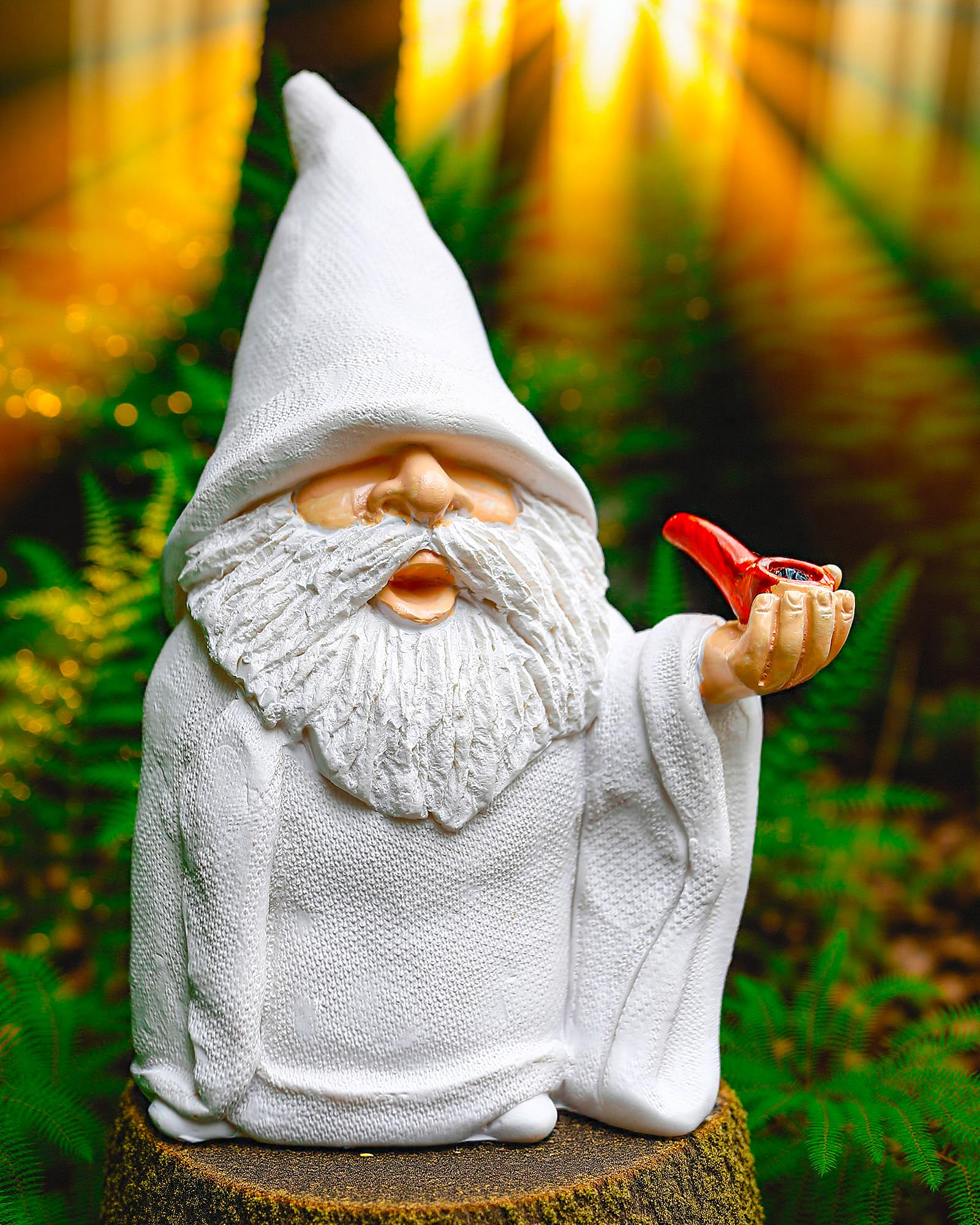 Leverse Middle Finger Statue, 5.9in Naughty Gnomes, Funny Garden Gnomes Smoking Gnomes Decorations for Yard Outdoor Lawn Home Garden Decor Halloween Housewarming Christmas Gnomes Gifts for Man